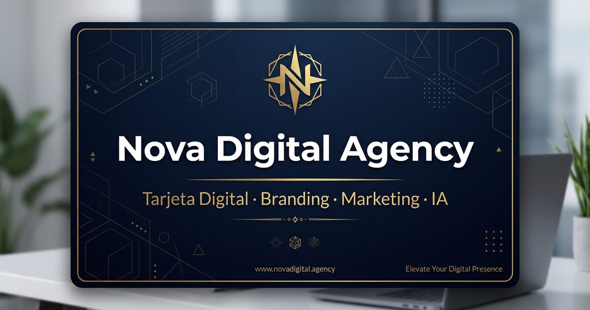 Nova Digital Agency | Tarjeta Digital